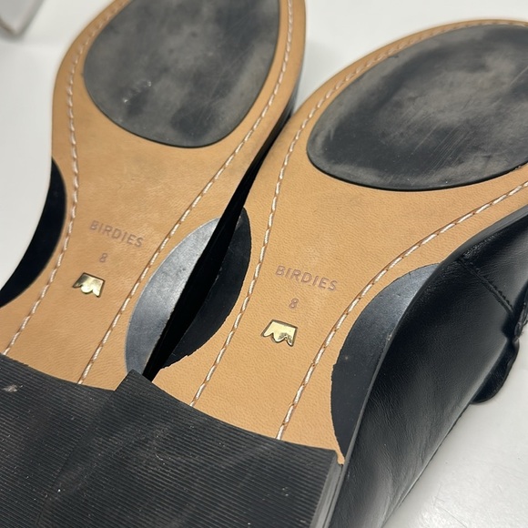 Birdies The Starling 20 Loafer Leather Suede Slip On Shoe Business Black Size 8 - Picture 11 of 11